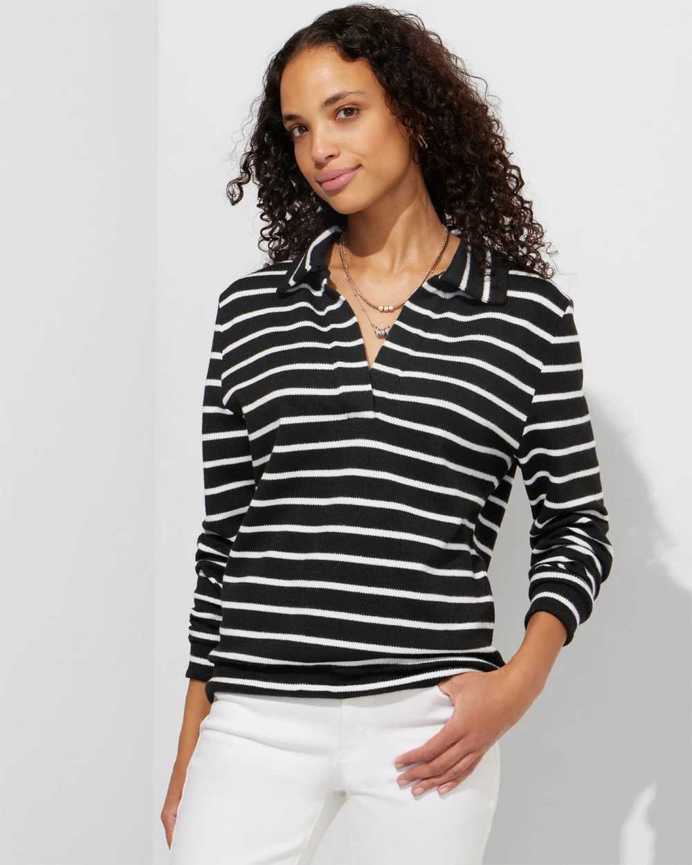 Women's johnny hotsell collar polo shirt